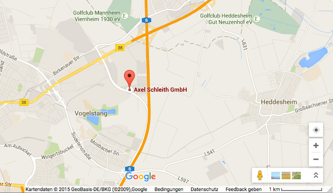 Google Map - Axel Schleith GmbH